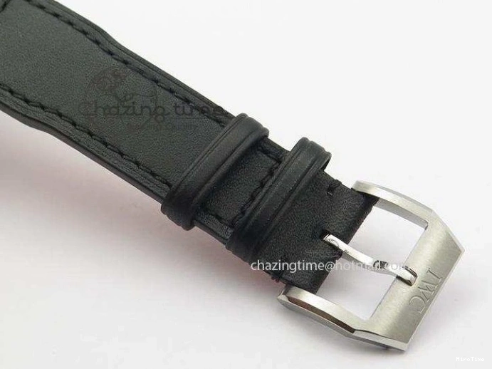 MIROTIME 0517 Mark XVIII IW327002 SS Mk Maker Best Edition White Dial On Black Leather Strap A SunProtective 7298
